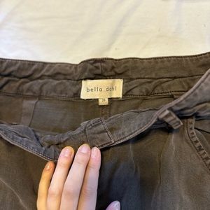 Brown wide leg pants